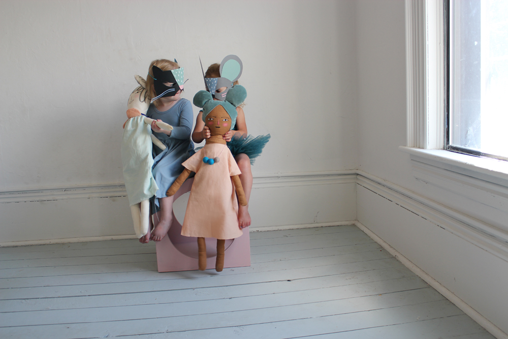 Cat & Mouse paper masks | Mer Mag